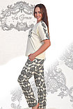 Трикотажный женский костюм для дома и отдыха "Шура", фото 2