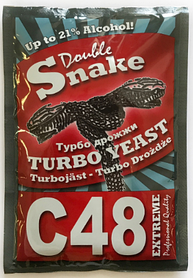 Дрожжи спиртовые Double Snake C 48