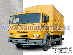 Бортовой грузовик КамАЗ 4308-6067-28 (Сборка РФ, 2017 г.)