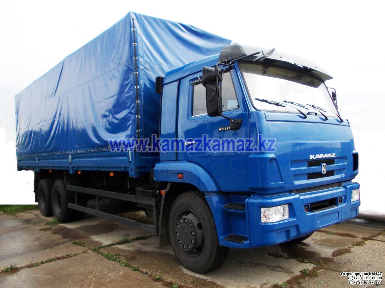 Бортовой грузовик КамАЗ 65117-776020-19 (Сборка РФ, 2017 г.)