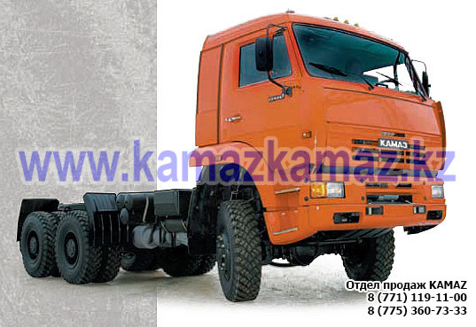 Шасси КамАЗ 65225-3971-43 (Сборка РФ, 2017 г.)