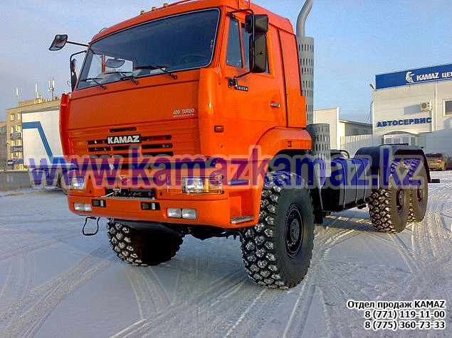 Шасси КамАЗ 65224-3970-43 (Сборка РФ, 2017 г.)