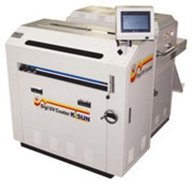 KISUN Digi UV Coater KDC-24R2T Компактный лакировальный автомат