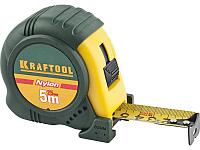 KRAFTOOL NYLON 5м / 25мм рулетка с ударостойким обрезиненным корпусом