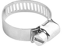 Хомуты оцинкованные, просечная лента 8 мм, 8-13 мм, 200 шт, ЗУБР