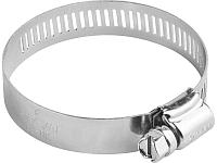 Хомуты оцинкованные, просечная лента 12.7 мм, 38-59 мм, 4 шт, ЗУБР