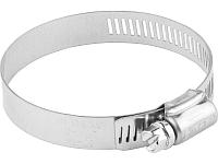 Хомуты, нерж. сталь, просечная лента 12.7 мм, 16-32 мм, 100 шт, ЗУБР Профессионал