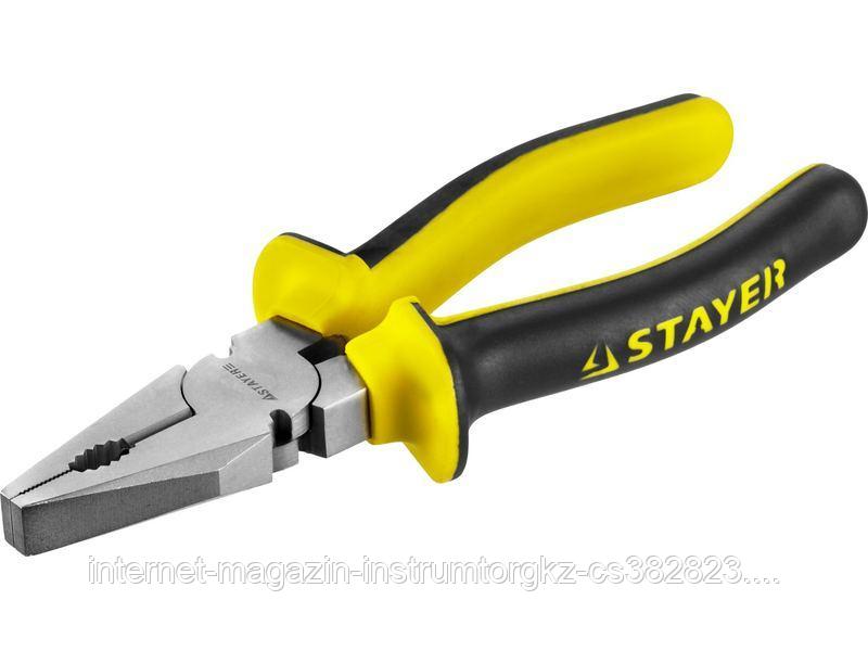 Плоскогубцы комбинированные STAYER "PROFESSIONAL" HERCULES, 140мм