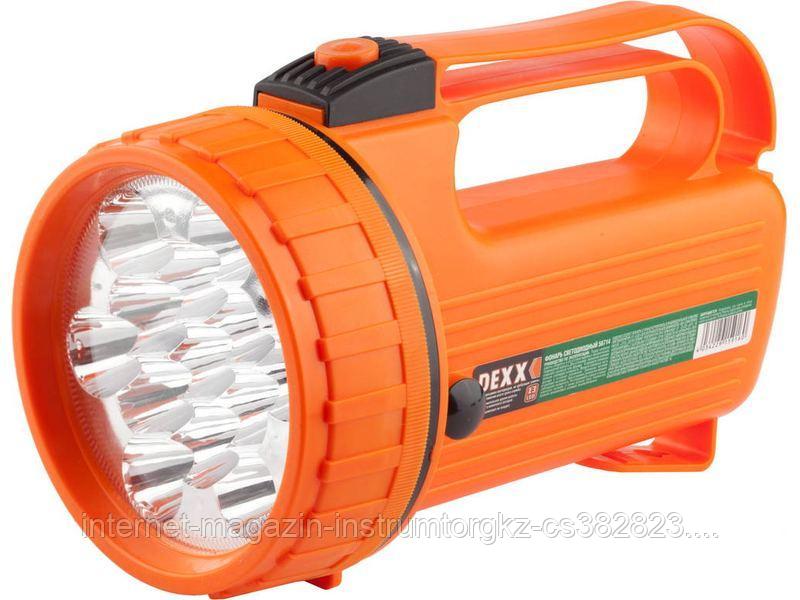 Фонарь DEXX светодиодный, 13LED, 4D