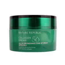 Колагеновый крем Nature Republic Collagen Dream 50 All in One Radiance Tone Up Cream SPF 35 PA++ 50мл
