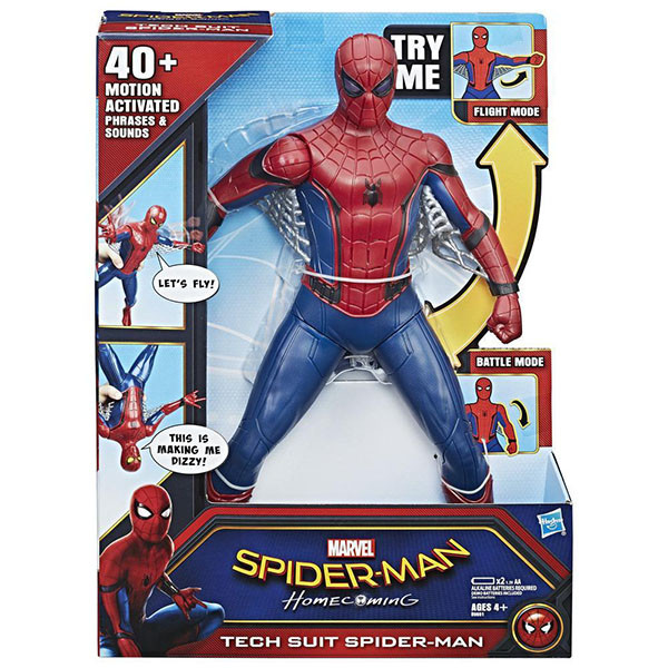 Игрушка Hasbro Spider-man Фигурка человека-паука со световыми и звуковыми эффектами