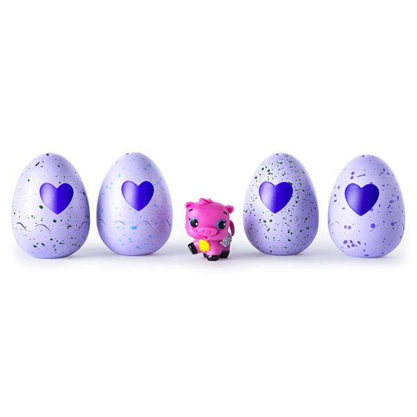 Игрушка Hatchimals коллекционная фигурка 4 штуки +  бонус