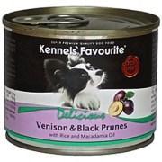 Влажный корм для собак всех пород Kennels' Favourite оленина с черносливом