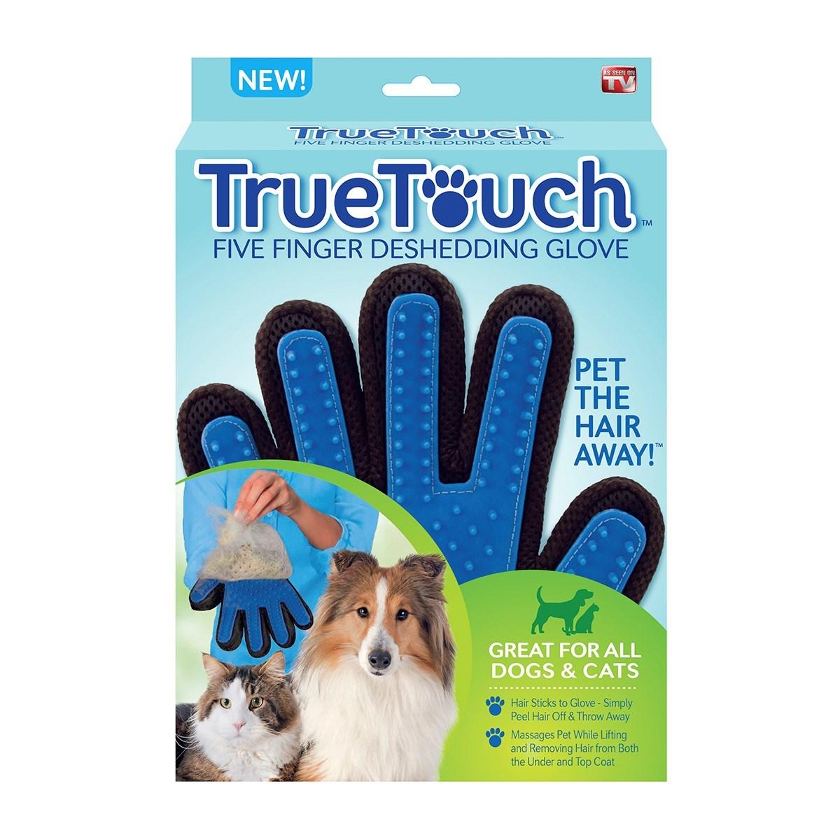 Перчатка для вычесывания шерсти True Touch (Тру Тач)