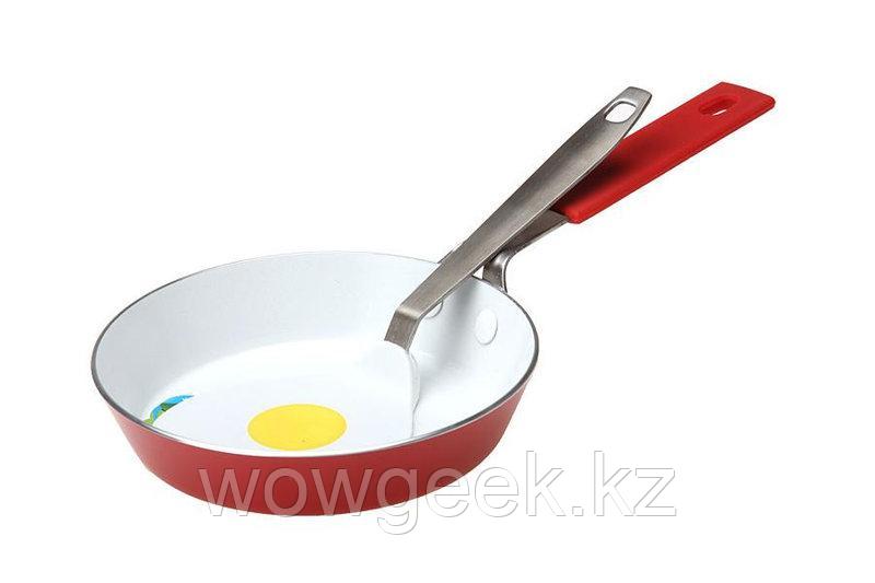 Мини-Сковорода с керамическим покрытием Завтрак 14см+лопатка - фото 3 - id-p44718155