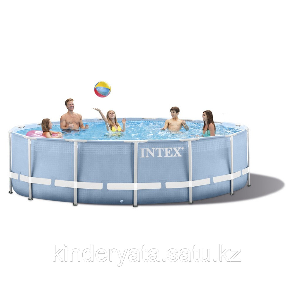 Каркасный бассейн Prism Frame Intex 28712, 366х76 см, с фильтром-насосом
