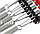 Эспандер для мышц плечей и груди с пластиковыми ручками красно-черный, фото 6