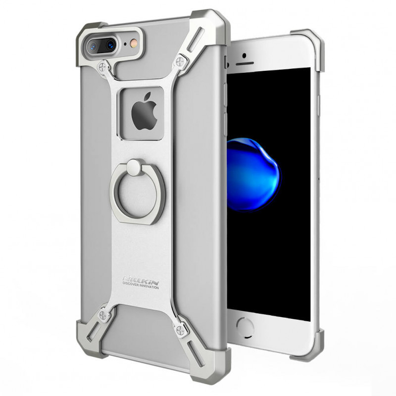 Защитный чехол бампер Barde border для iPhone 7 Plus (белый) - фото 2 - id-p44734114