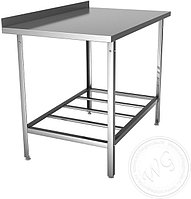 Стол разделочно-производственный с одним бортом СРП-1-0,6/1,0 (1000*600*870 мм)