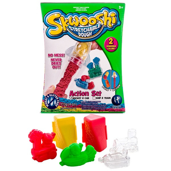 Набор для творчества  Skwooshi c формочками и массой для лепки