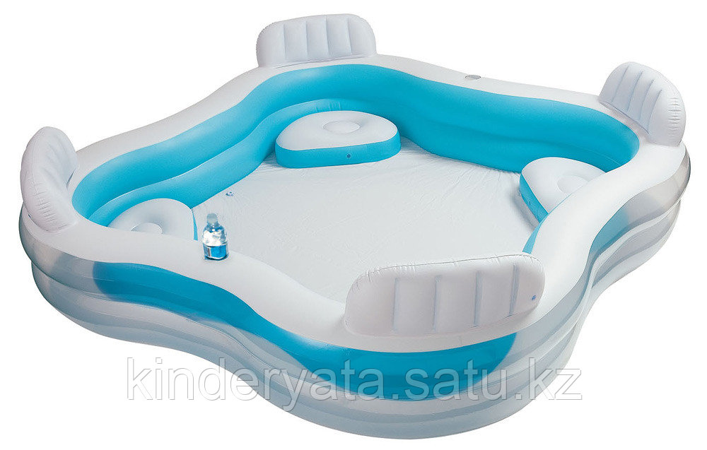 Надувной бассейн Intex 56475 "Семейный" 229*229*46