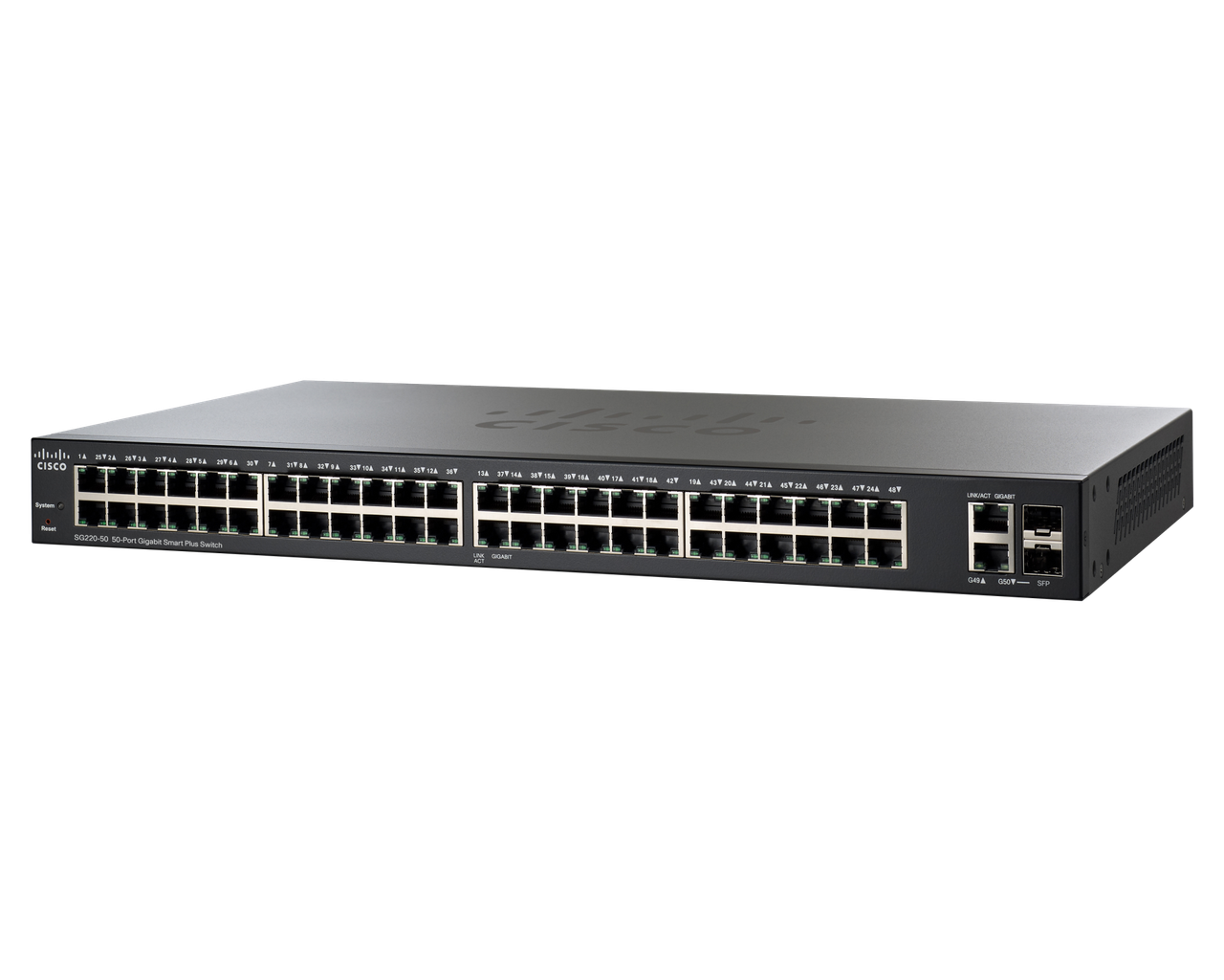 Коммутатор Cisco SG220 series SG220-50-K9-EU - фото 1 - id-p44717521