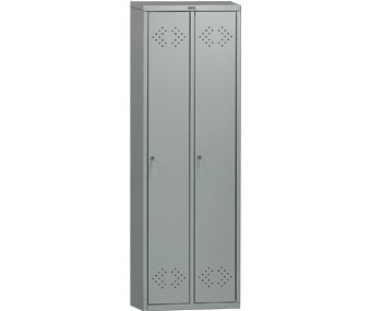 Шкаф металлический для гардероба LS-21, шкаф для раздевалки