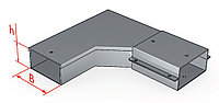 Короб угловой горизонтальный У 1093 УТ1,5