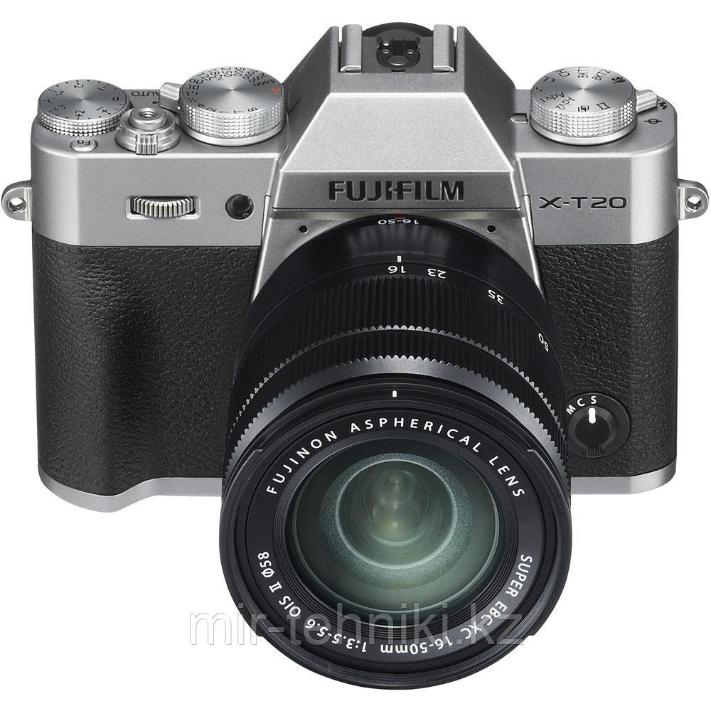 Fujifilm X-T20 kit (18-55mm f/2.8-4 R LM OIS) Silver - фото 2 - id-p44765156