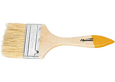 Кисть плоская Slimline 2" (50 мм), натуральная щетина, деревянная ручка// SPARTA