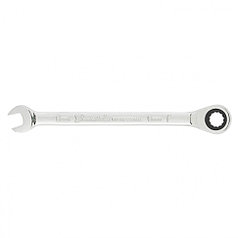 Ключ комбинированный трещоточный, 8мм, CrV, зеркальный хром// MATRIX PROFESSIONAL