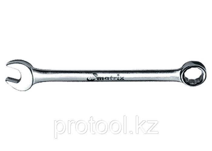Ключ комбинированный, 6 мм, CrV, полированный хром// MATRIX