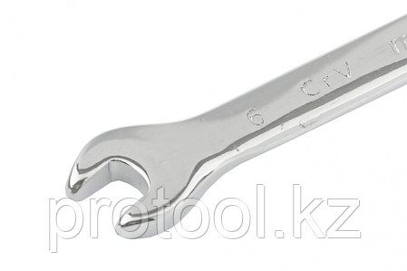 Ключ комбинированный, 6 мм, CrV, полированный хром// MATRIX, фото 2