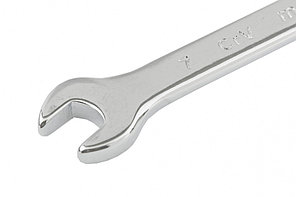 Ключ комбинированный, 7 мм, CrV, полированный хром// MATRIX, фото 2