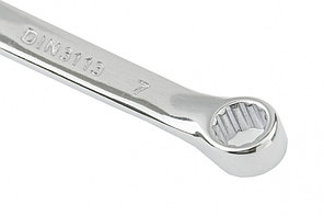 Ключ комбинированный, 7 мм, CrV, полированный хром// MATRIX, фото 2