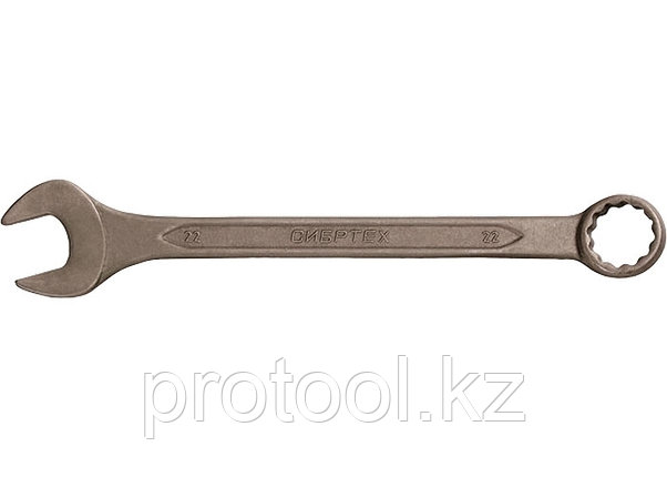 Ключ комбинированый, 6 мм, CrV, фосфатированный, ГОСТ 16983// СИБРТЕХ, фото 2