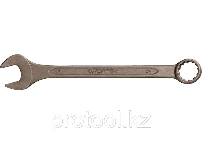 Ключ комбинированый,17 мм, CrV, фосфатированный, ГОСТ 16983// СИБРТЕХ - фото 1 - id-p44766190