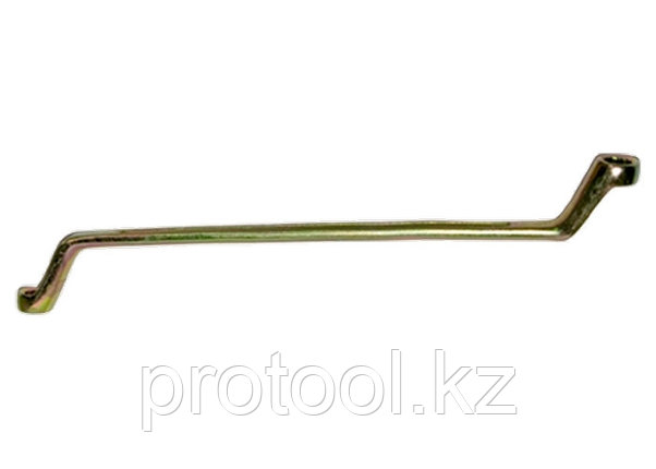 Ключ накидной, 14 х 15 мм, желтый цинк// СИБРТЕХ, фото 2