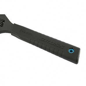 Ключ разводной, 200 мм,CrV, тонкие губки, защитные насадки  //GROSS, фото 2