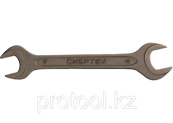 Ключ рожковый, 6 х 7 мм, CrV, фосфатированный, ГОСТ 2839// СИБРТЕХ, фото 2
