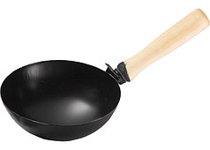 Ковш стальной строительный, 160 мм, деревянная ручка// СИБРТЕХ