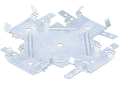 Краб соединительный для профиля KR 0,7 мм, KR 60х27 мм,  цинк// СИБРТЕХ//Россия