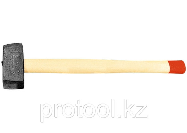 Кувалда, 4000 г, кованая головка, деревянная рукоятка (Павлово) //Россия, фото 2