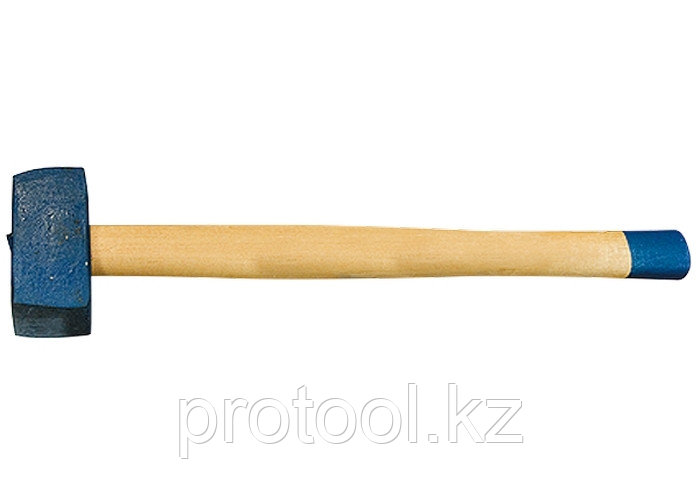 Кувалда, 4000 г, кованая головка, деревянная рукоятка (Труд)// Россия - фото 1 - id-p44766932