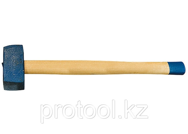 Кувалда, 4000 г, кованая головка, деревянная рукоятка (Труд)// Россия, фото 2