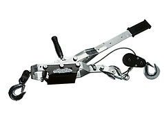 Лебедка рычажная, тяга - 4 т, подъем - 1,6 т, двойное храповое колесо// MATRIX