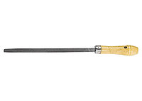 Напильник, 250 мм, трехгранный, деревянная ручка// СИБРТЕХ