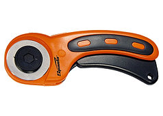 Нож, 45 мм, вращающееся лезвие-ролик диаметром, пластмассовая ручка пистолетного типа// SPARTA