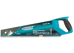 Ножовка по дереву "PIRANHA", 450 мм, 11-12 TPI, зуб - 3D, каленый зуб, 2-х комп. рук-ка// GROSS