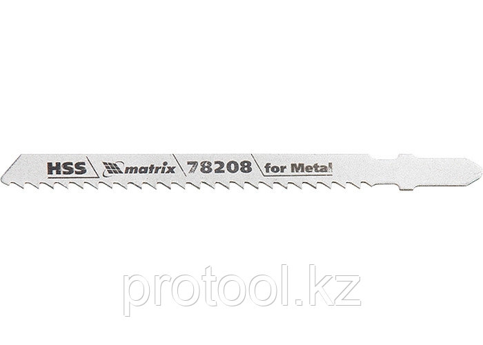 Полотна для электролобзика  по металлу, 3 шт. T127D, 75 х 3мм, HSS // MATRIX Professional